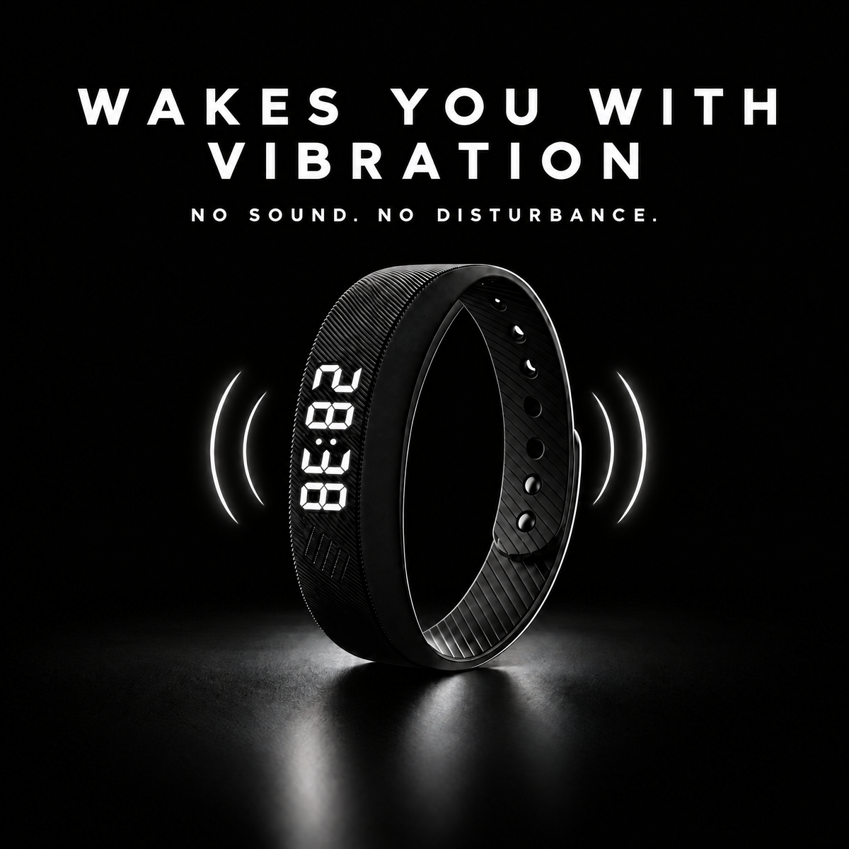Snooze Zero Pro Vibrating Alarm Band | Silent Wake-Up Wristband