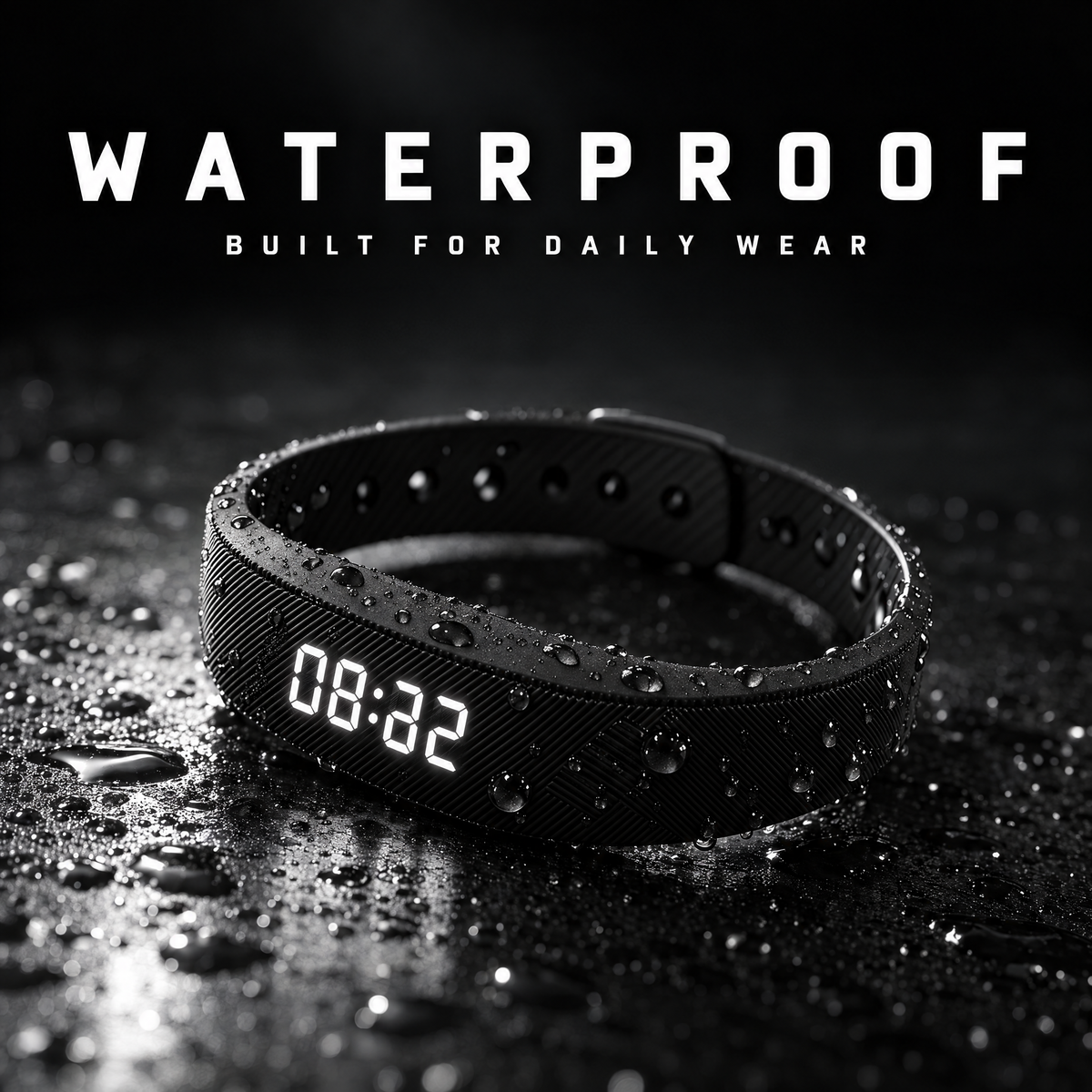 Snooze Zero Pro Vibrating Alarm Band | Silent Wake-Up Wristband