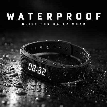 Snooze Zero Pro Vibrating Alarm Band | Silent Wake-Up Wristband