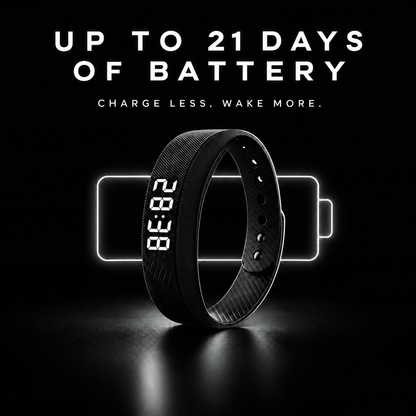 Snooze Zero Pro Vibrating Alarm Band | Silent Wake-Up Wristband